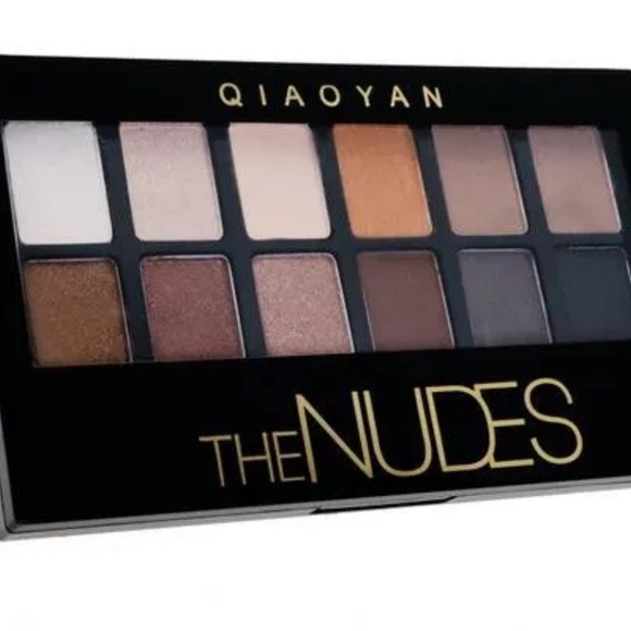 Qiaoyan Other - The Nudes Eyeshadow Palette 12 Neutral Shades